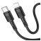 ΚΑΛΩΔ USB-TYPE C HOCO ΣΕ LIGHTNING  X83 BLACK 1m